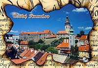Detail pohlednice Český Krumlov (C-CKJ 090)
