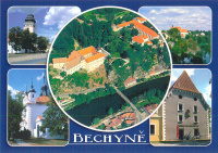 Detail pohlednice Bechyně (C-BEV 002)