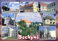 Detail pohlednice Bechyně (C-BEV 003)