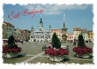 Detail pohlednice České Budějovice (C-CBJ 020)