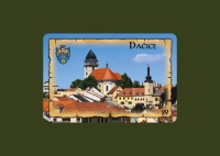 Detail Magnetka Dačice (C-DAM 029)