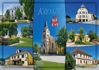 Detail Pohlednice Křemže (C-KRV 001)