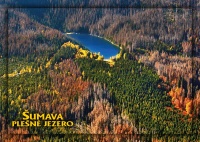 Detail Pohlednice Šumava - Plešné jezero (C-SMJ 033)