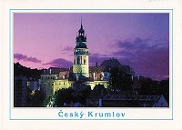 Detail pohlednice Český Krumlov (C-CKJ 006)