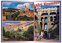 Detail pohlednice Český Krumlov (C-CKV 003)