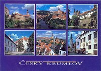 Detail pohlednice Český Krumlov (C-CKV 023)