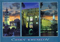 Detail pohlednice Český Krumlov (C-CKV 025)