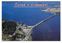 Detail pohlednice Černá v Pošumaví (C-CPJ 006)