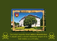 Detail Magnetka Budišov (J-BUM 999)