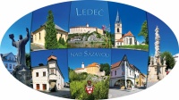 Detail Pohlednice Ledeč nad Sázavou (J-LEO 013)