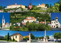 Detail Pohlednice Ledeč nad Sázavou (J-LEV 011)