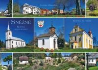 Detail Pohlednice Sněžné (J-SNV 001)