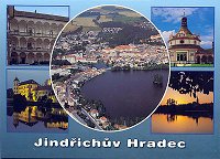 Detail Pohlednice Jindřichův Hradec (C-JHV 004)