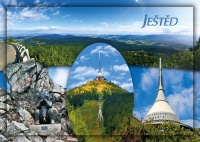 Detail Pohlednice Ještěd (L-JEV 001)
