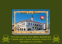 Detail Magnetka Lipník nad Bečvou (M-LBM 999)