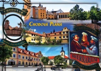 Detail Pohlednice Chodová Planá (P-CAV 002)