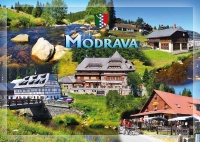 Detail Pohlednice Modrava (P-MOV 009)