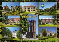 Detail Pohlednice Benešov (S-BNV 002)