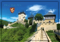 Detail Pohlednice Karlštejn (S-KAE 003)