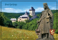 Detail Pohlednice Karlštejn (S-KAE 009)