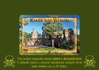 Detail Magnetka Kamýk nad Vltavou (S-KMM 999)