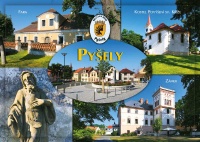 Detail Pohlednice Pyšely (S-PYV 001)