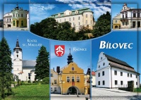 Detail Pohlednice Bílovec (T-BIV-001)