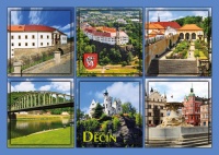 Detail Pohlednice Děčín (U-DEV 005)