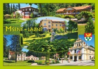Detail Pohlednice Mšené-lázně (U-MLV 001)