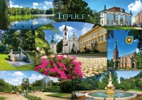 Detail Pohlednice Teplice (U-TEV 001)