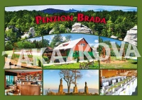 Detail Pohlednice Penzion Brada (XHPBV 001)