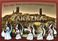 Detail Pohlednice Hazmburk (XUHZV 001)