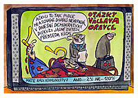 Detail Pohlednice Otázky Václava Moravce (VXXLF 001)