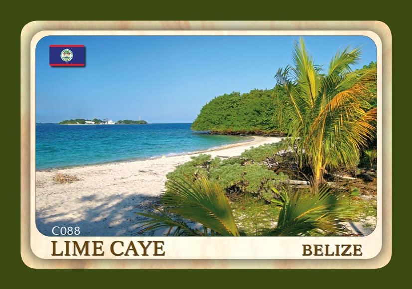 Magnetka MC Belize Lime Caye  BE-LC 088