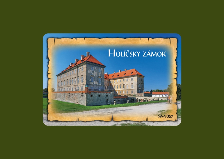 Magnetka MS Holíčsky zámok  FTHOU 067