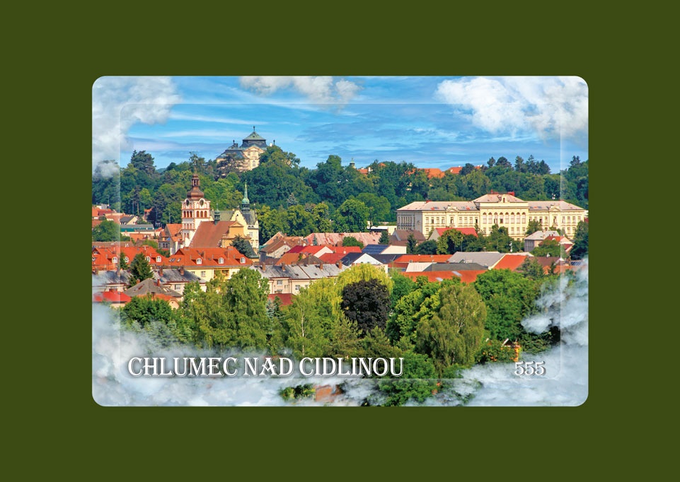 Magnetka MM Chlumec nad Cidlinou letecká  H-CCU 555