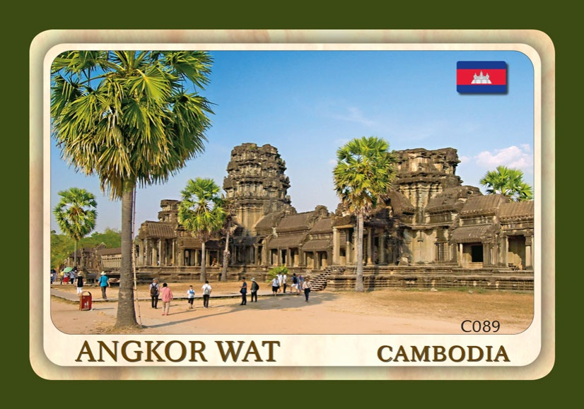 Magnetka MC Kambodža Angkor Wat  MC089