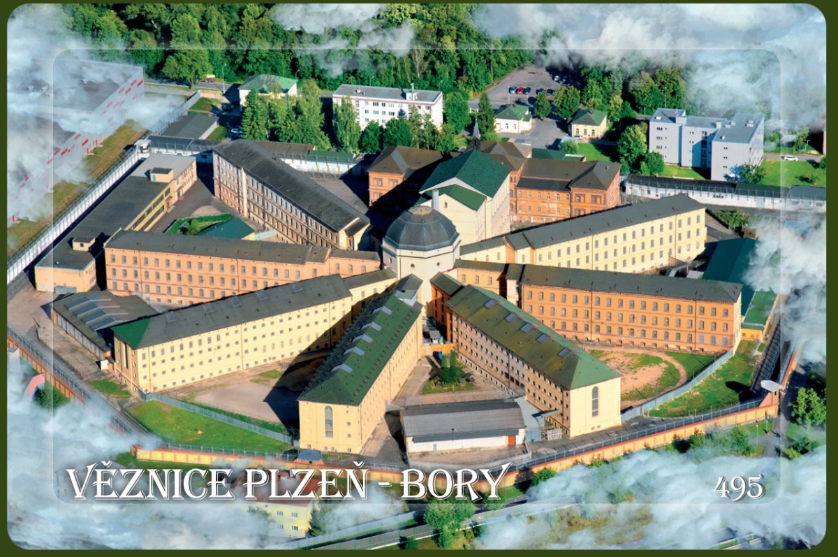 Magnetka MM věznice Plzeň Bory  P-PLU 495