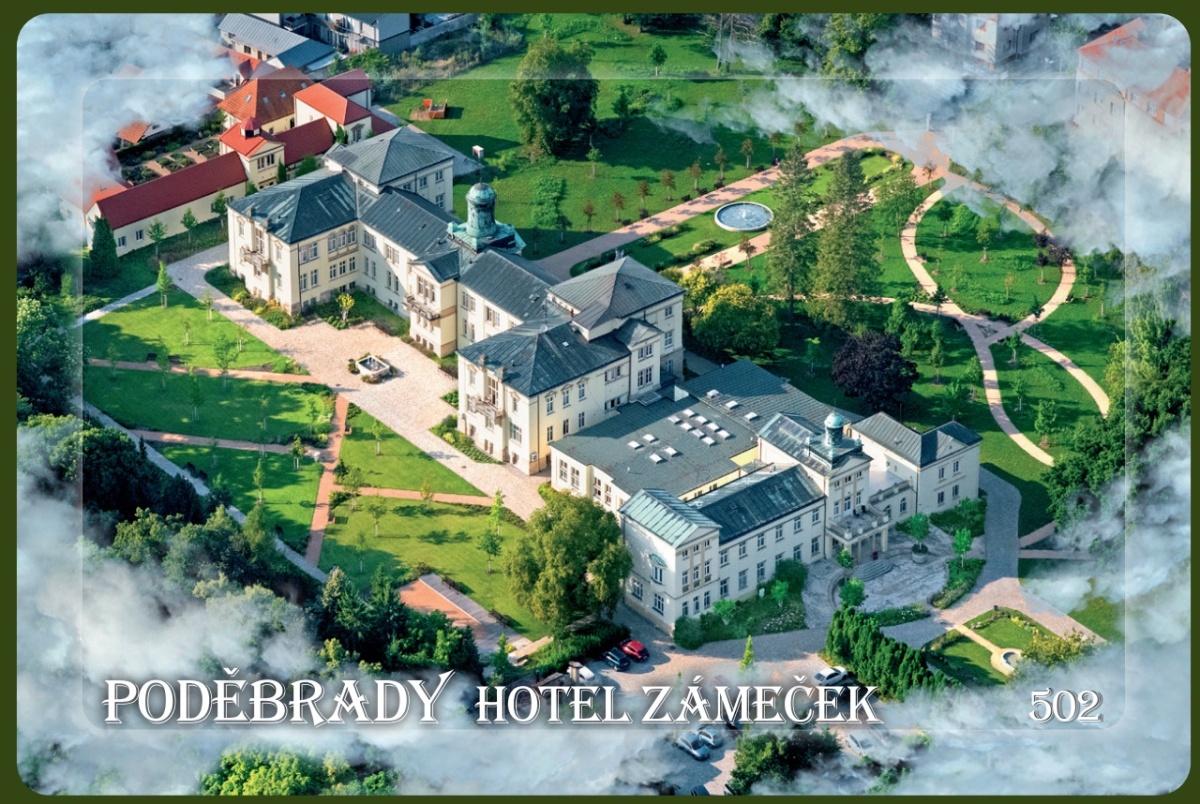 Magnetka MM hotel Zámeček Poděbrady  S-POU 502