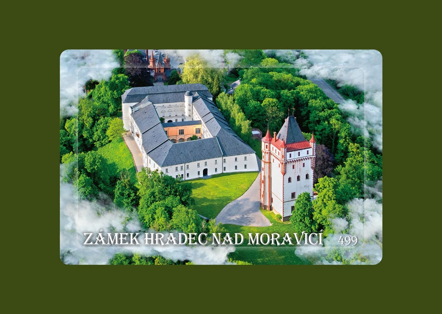 Magnetka MM Hradec nad Moravicí letecká  T-HMU 499