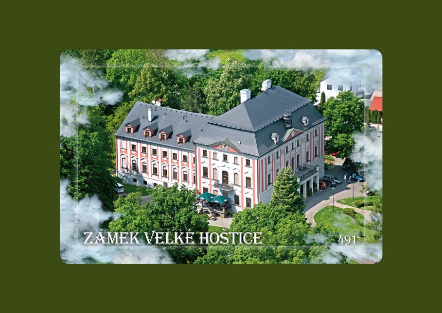 Magnetka MM Velké Hoštice letecká  MM491