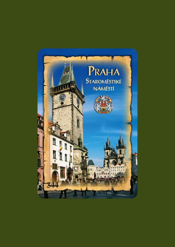 Magnetka MI Praha Staroměstská radnice  A-PHM 344