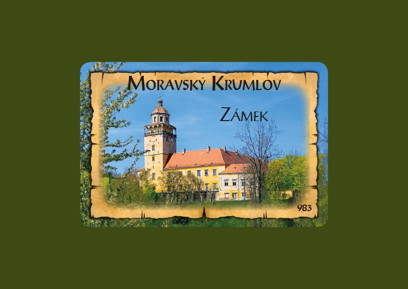 Magnetka MI Moravský Krumlov Zámek  B-MVM 983