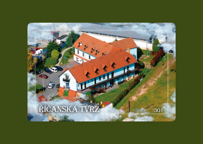 Magnetka MM Říčany u Brna letecká  B-RIU 301