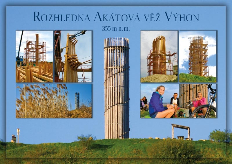 Rozhledna Akátová věž Výhon  B-RVV 003