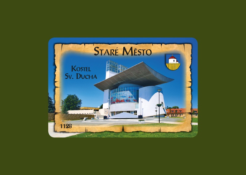 Magnetka MI Staré Město Kostel sv. Ducha  Z-SMM1128