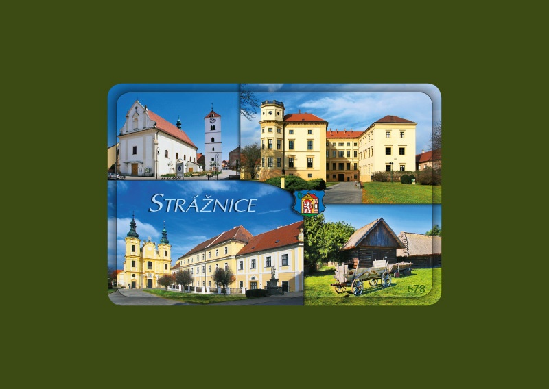 Magnetka MI Strážnice čtyřobrázková  B-STM 578