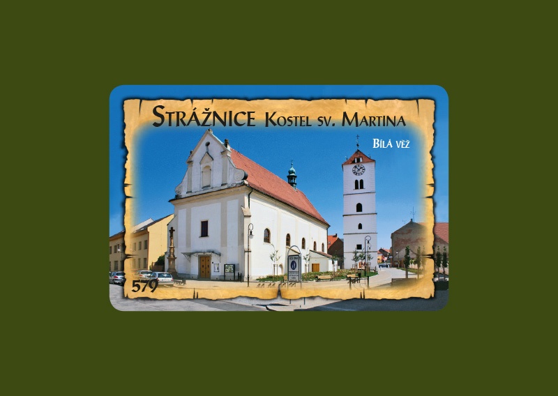 Magnetka MI Strážnice Kostel sv. Martina  B-STM 579