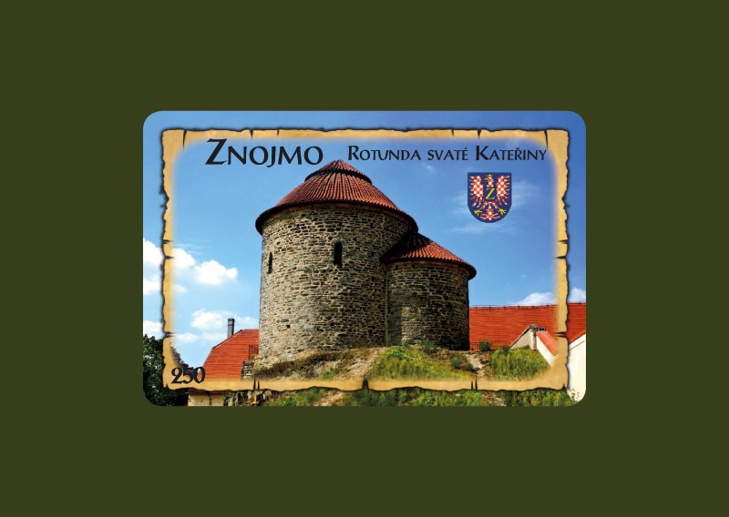 Magnetka MI Znojmo Rotunda sv. Kateřiny  B-ZNM 250