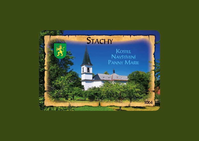 Magnetka MI Stachy Kostel Navštívení Panny Marie  C-SCM1064